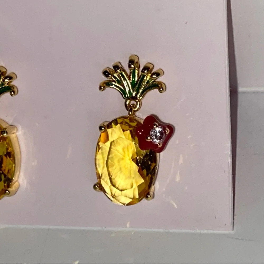 Kate Spade NEW Pineapple Earrings - Picture 7 of 10